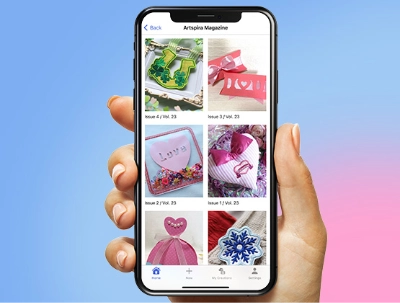 Transfer designs wirelessly.