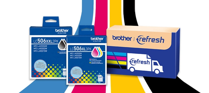 Choisissez votre encre authentique Brother